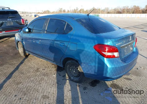 2019 Mitsubishi Mirage G4 Es из США, поврежденный, VIN ML32F3FJ6KHF05480